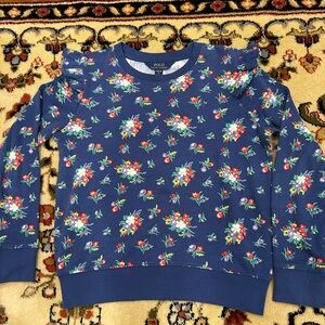 Polo by Ralph Lauren Navy Floral Sweatshirt